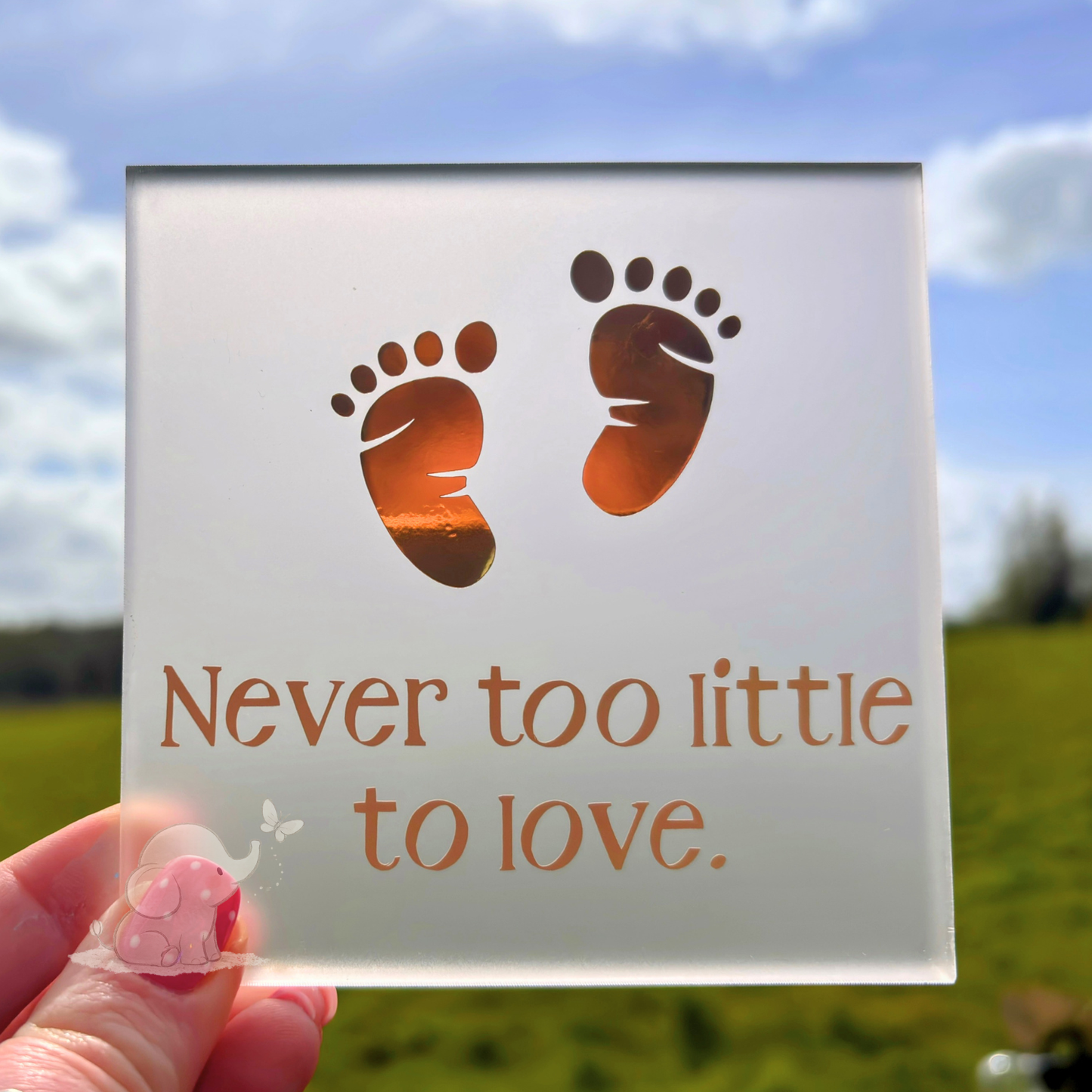 Never Too Little To Love