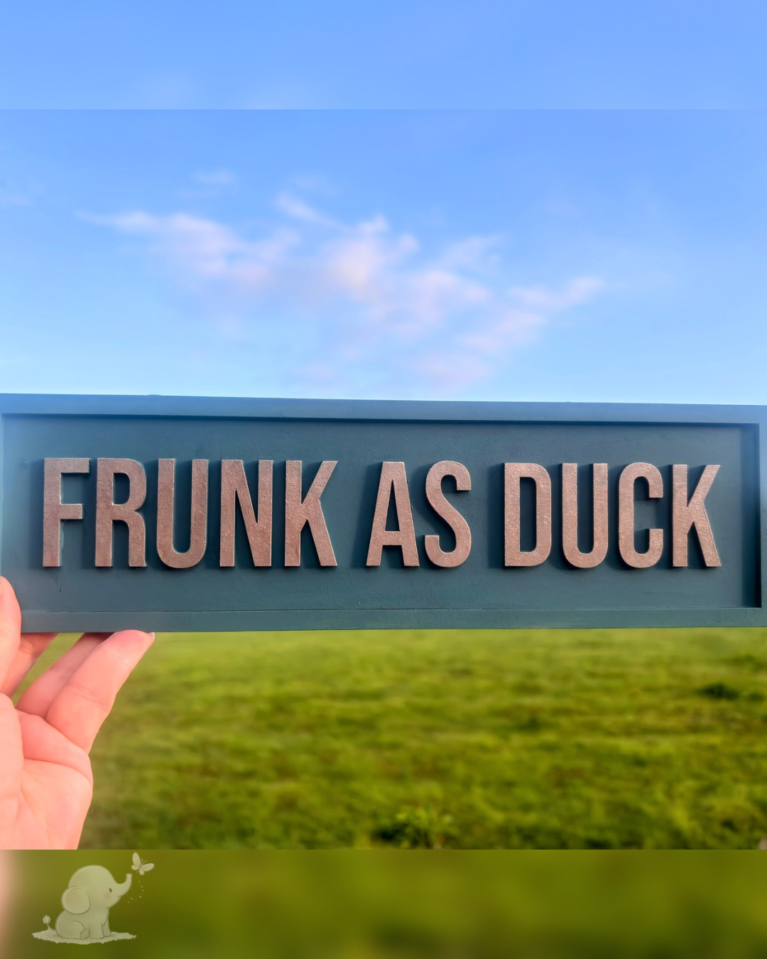 Clearance sweary plaques