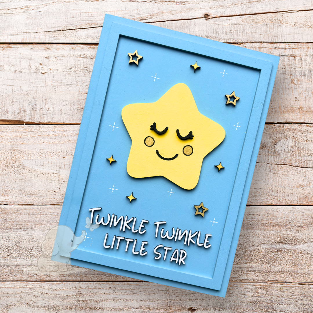 Twinkle Twinkle Little Star wall plaque