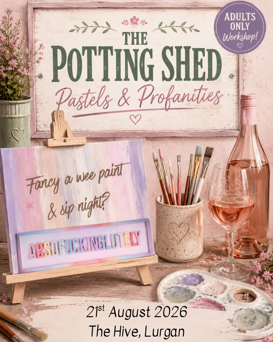 Pastels & Profanities Paint & Sip Evening 21st August 2026