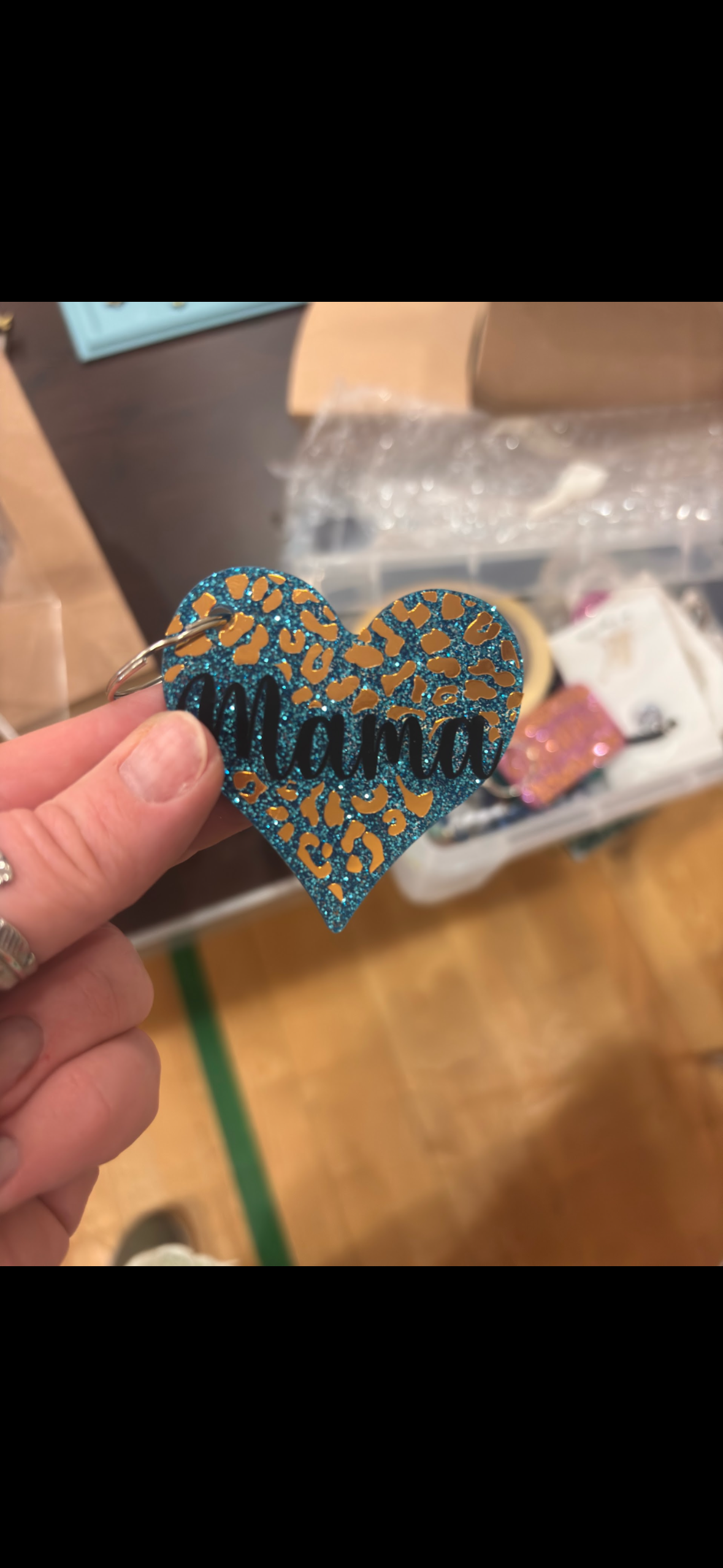 Clearance keyrings
